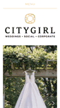 Mobile Screenshot of citygirlweddings.com